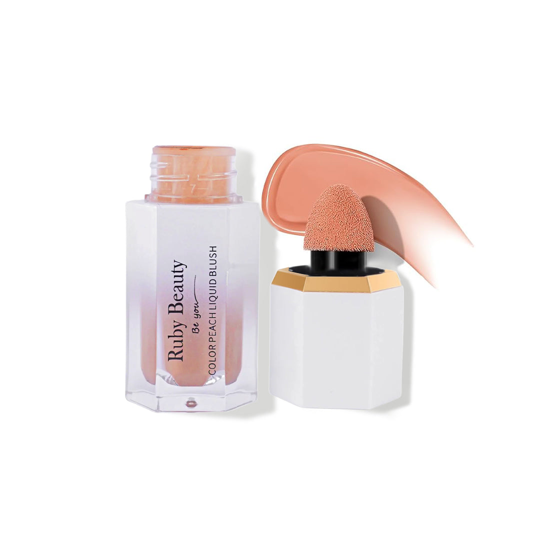 Ruby Beauty Color Peach Liquid Blush