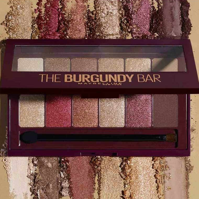 The Burgundy Bar Eyeshadow Palette l Maybelline New York