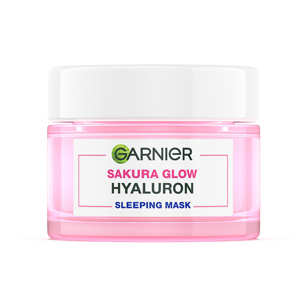 Garnier Sakura Glow Hyaluron Sleeping Mask night cream