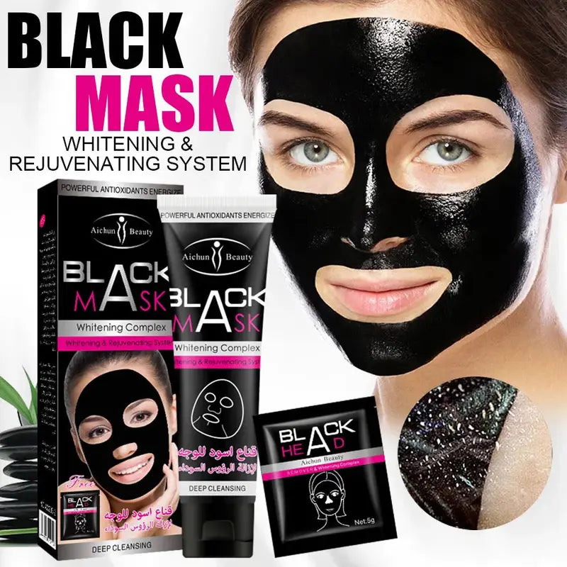 Aichun Beauty Charcoal Black Mask deep cleansing mask