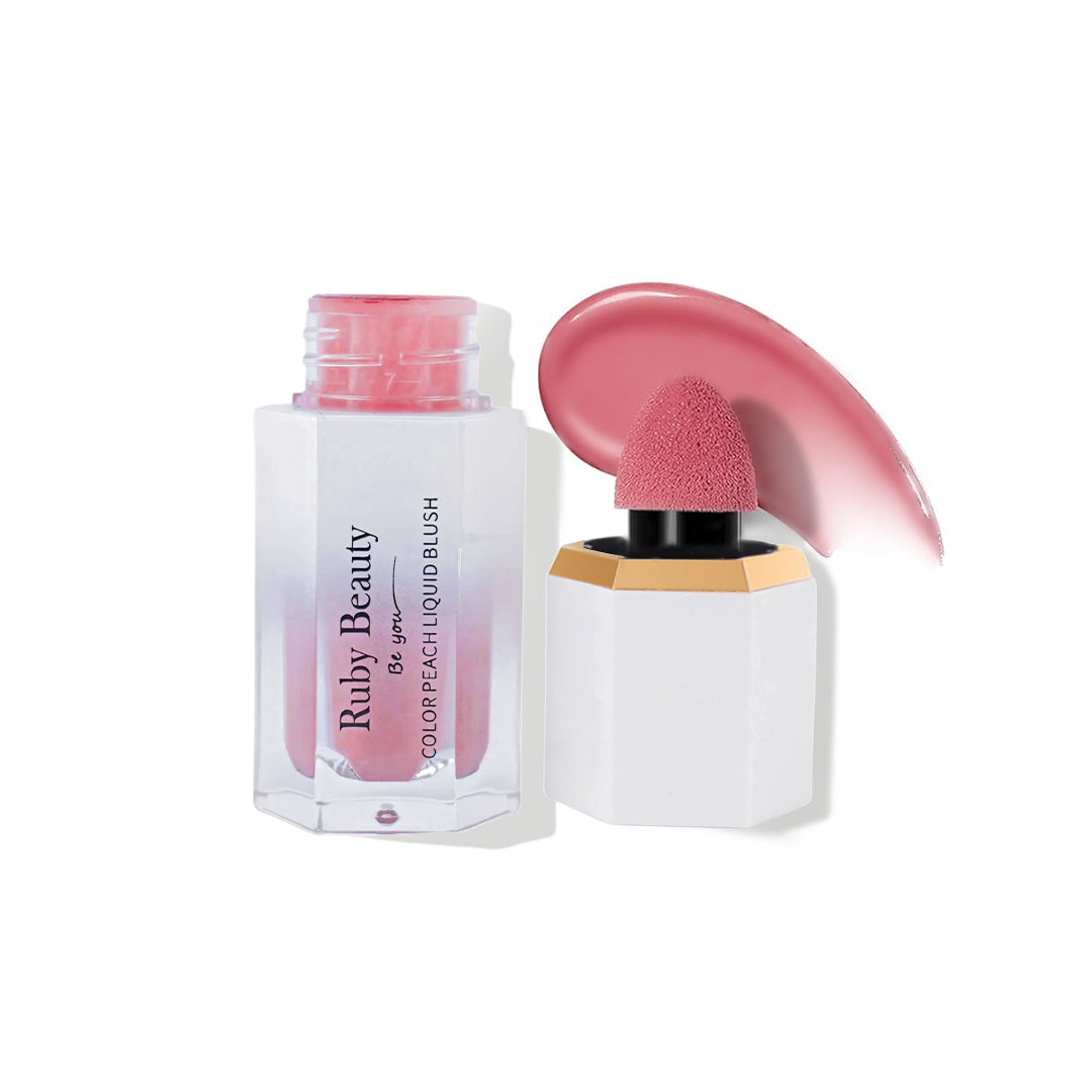 Ruby Beauty Color Peach Liquid Blush