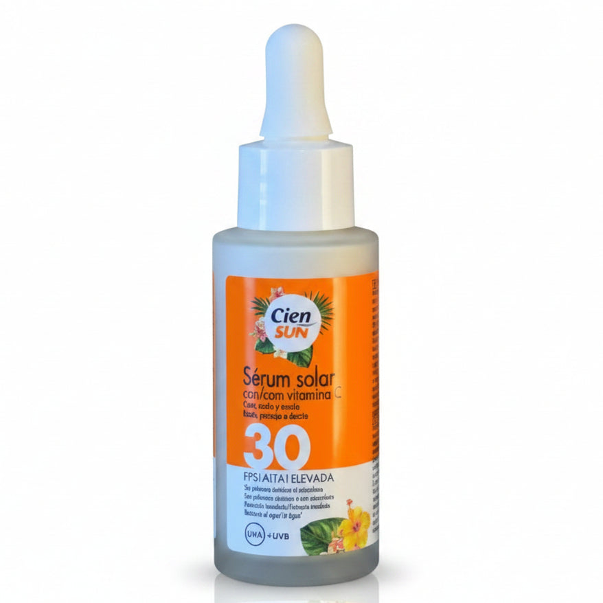 Cien Sun Serum Solar con Vitamin C SPF 30