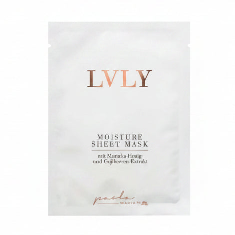LVLY Moisture Sheet Mask With Manuka Honey And Goji Extract