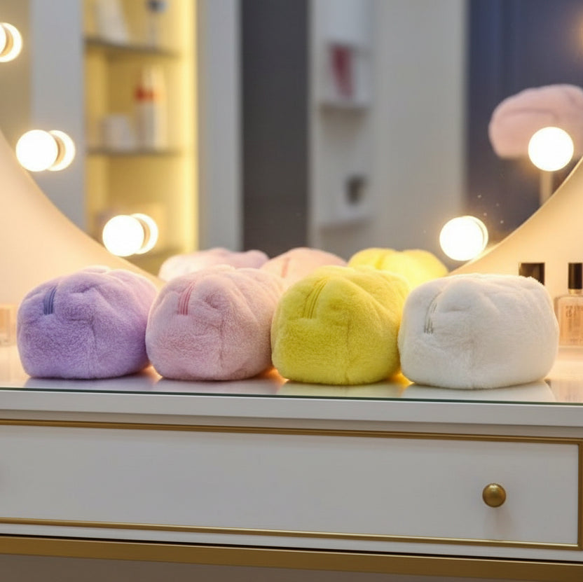 Furry Makeup Bag