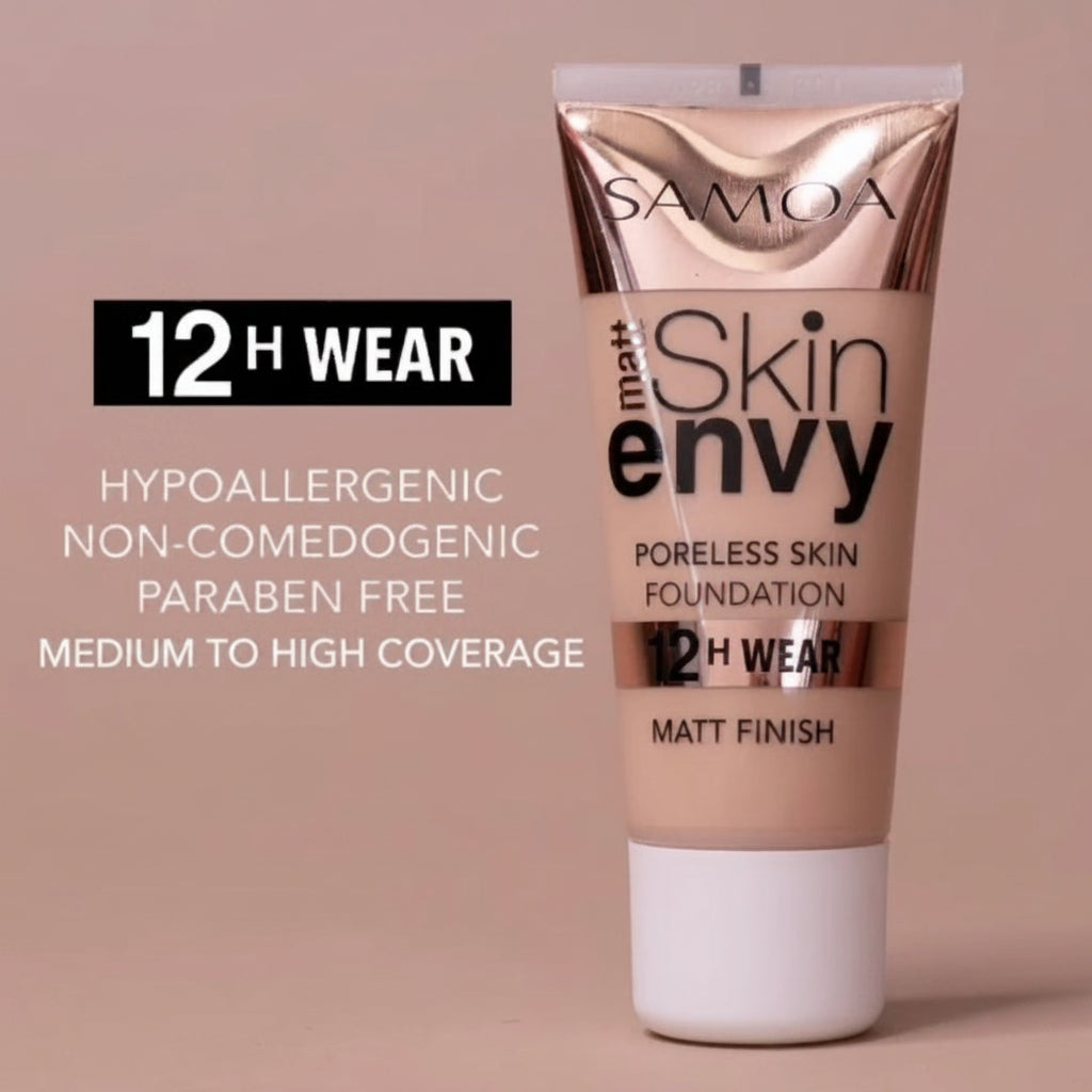 SAMOA Skin Envy Matte Poreless Skin 12hr Wear Foundation