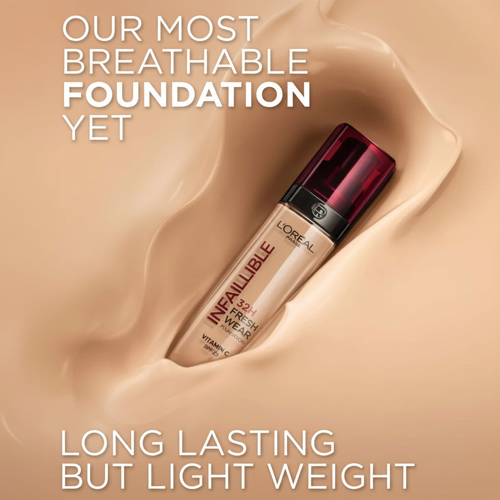 L'Oréal Paris Infaillible 32H Fresh Wear Foundation