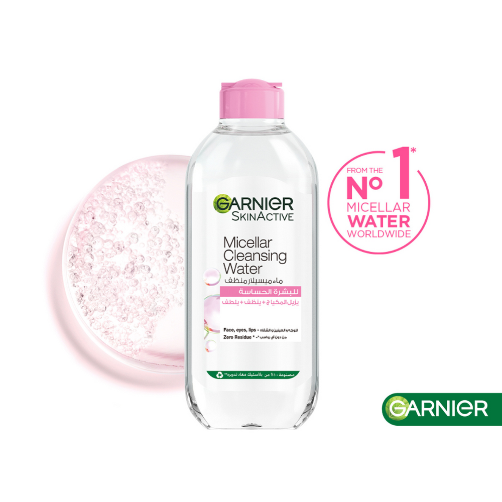 Garnier Micellar Water Facial Cleanser and Makeup Remover