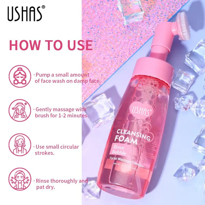 USHAS CLEANSING FOAM