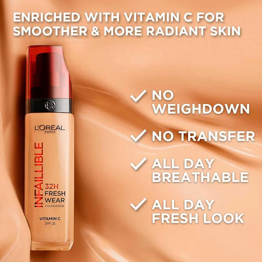 L'Oréal Paris Infaillible 32H Fresh Wear Foundation