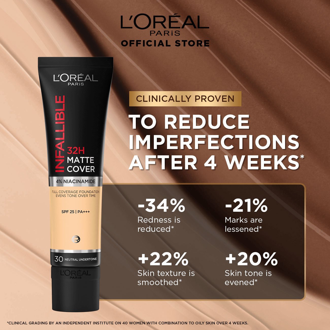 L'Oreal Paris Infallible 32H Matte Cover Foundation