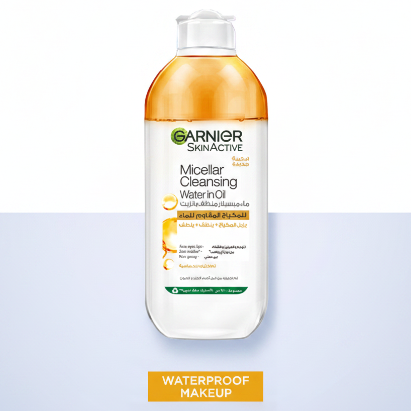 Garnier Micellar Water Facial Cleanser and Makeup Remover